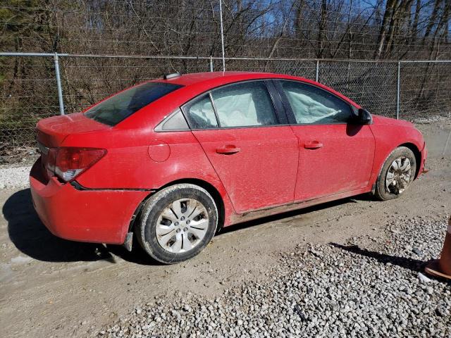 1G1PA5SH5F7115892 - 2015 CHEVROLET CRUZE LS RED photo 3