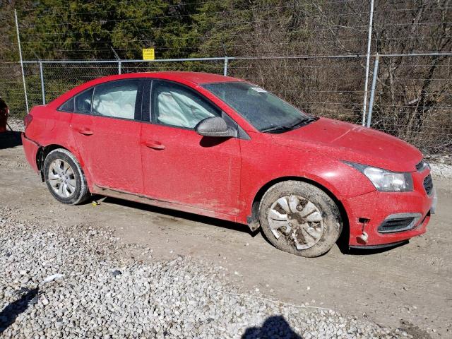 1G1PA5SH5F7115892 - 2015 CHEVROLET CRUZE LS RED photo 4