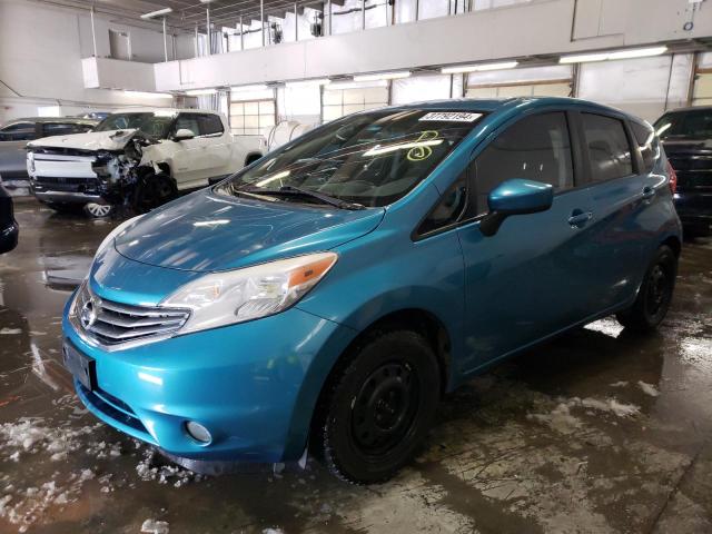 3N1CE2CP2GL368893 - 2016 NISSAN VERSA NOTE S BLUE photo 1