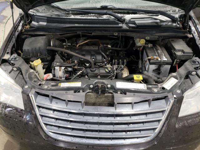 2A4RR5D10AR298418 - 2010 CHRYSLER TOWN & COU TOURING BLACK photo 12