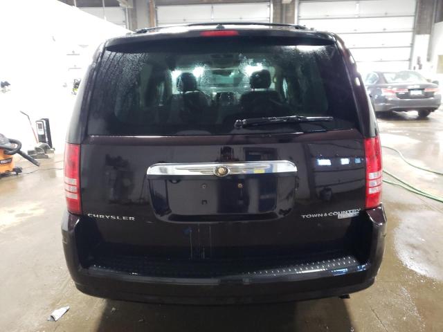 2A4RR5D10AR298418 - 2010 CHRYSLER TOWN & COU TOURING BLACK photo 6