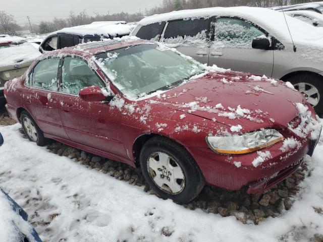 1HGCG16561A021336 - 2001 HONDA ACCORD EX BURGUNDY photo 4