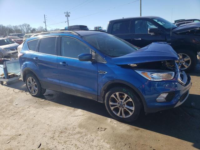 1FMCU0GD1JUB40672 - 2018 FORD ESCAPE SE BLUE photo 4