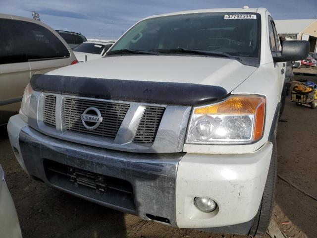 1N6BA0ED6FN510220 - 2015 NISSAN TITAN S WHITE photo 5