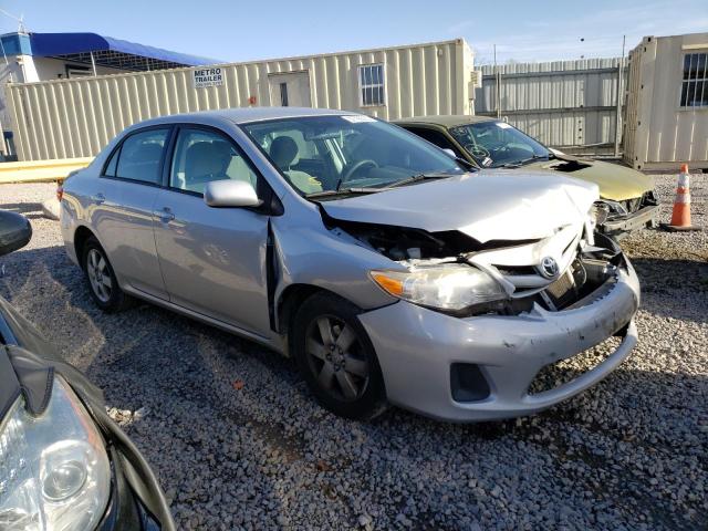 2T1BU4EE1BC741484 - 2011 TOYOTA COROLLA BASE SILVER photo 4
