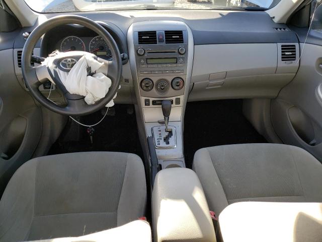 2T1BU4EE1BC741484 - 2011 TOYOTA COROLLA BASE SILVER photo 8