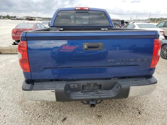 5TFRY5F15EX169278 - 2014 TOYOTA TUNDRA DOUBLE CAB SR/SR5 BLUE photo 6