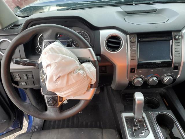5TFRY5F15EX169278 - 2014 TOYOTA TUNDRA DOUBLE CAB SR/SR5 BLUE photo 8