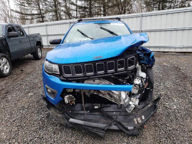 3C4NJDEB0MT572859 - 2021 JEEP COMPASS 80TH EDITION BLUE photo 5