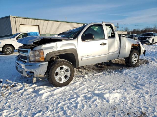 1GCRKSE7XDZ348229 - 2013 CHEVROLET SILVERADO K1500 LT SILVER photo 1