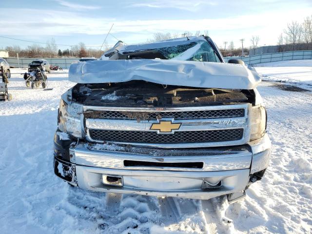 1GCRKSE7XDZ348229 - 2013 CHEVROLET SILVERADO K1500 LT SILVER photo 5