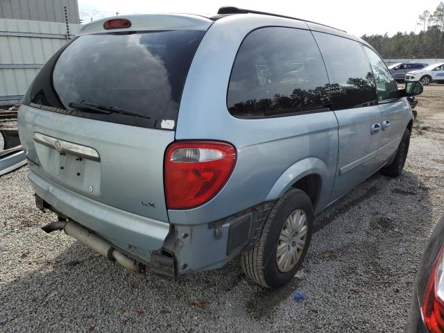 1A4GP44R86B568854 - 2006 CHRYSLER TOWN & COU LX BLUE photo 3