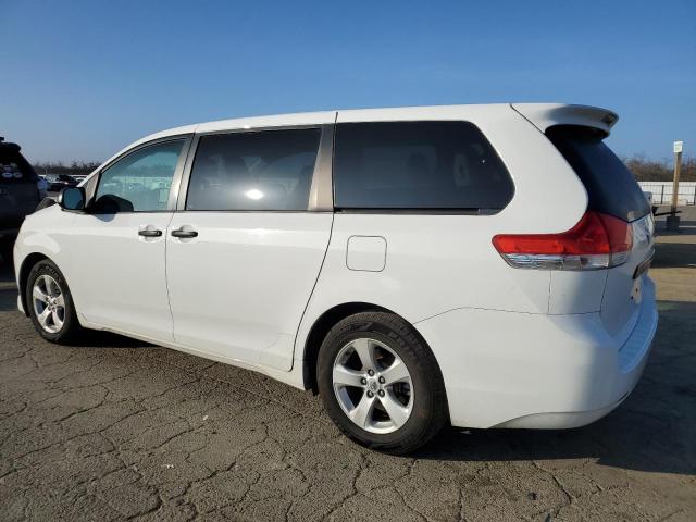 5TDZK3DC9ES483807 - 2014 TOYOTA SIENNA WHITE photo 2