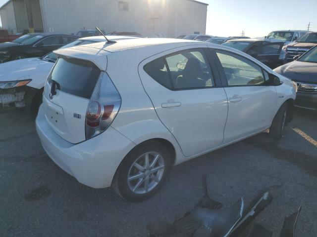 JTDKDTB31E1073773 - 2014 TOYOTA PRIUS C WHITE photo 3