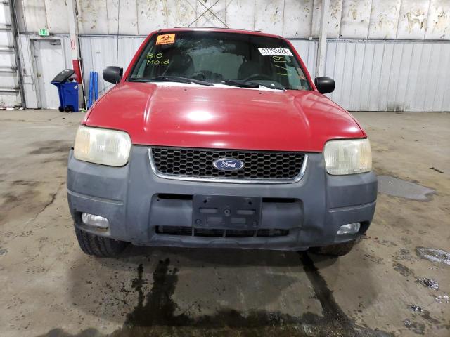 1FMYU04192KD00617 - 2002 FORD ESCAPE XLT RED photo 5