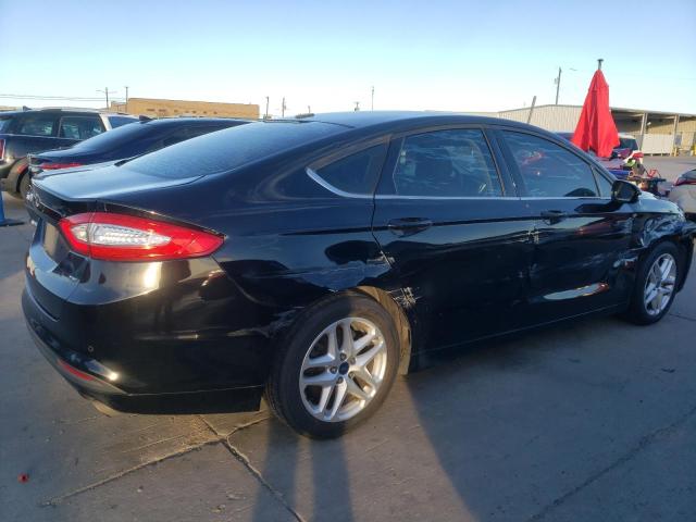 1FA6P0H71G5116916 - 2016 FORD FUSION SE BLACK photo 3