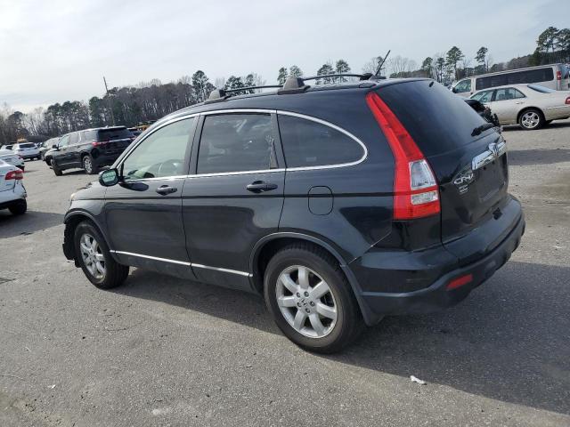 JHLRE48748C031105 - 2008 HONDA CR-V EXL BLACK photo 2