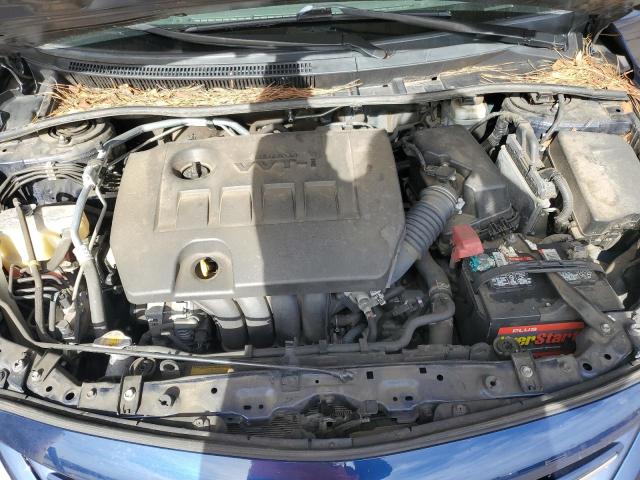 5YFBU4EE9DP218507 - 2013 TOYOTA COROLLA BASE BLUE photo 11