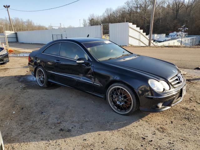 WDBTJ72H67F219928 - 2007 MERCEDES-BENZ CLK 550 BLACK photo 4