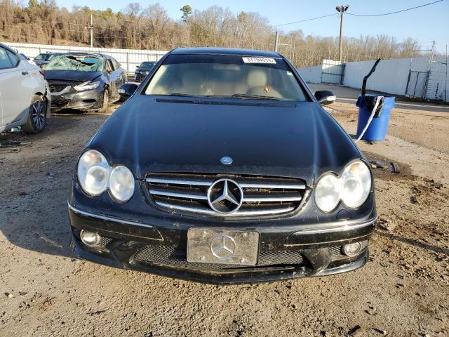 WDBTJ72H67F219928 - 2007 MERCEDES-BENZ CLK 550 BLACK photo 5