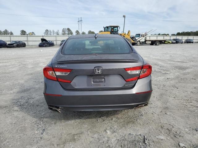 1HGCV1F39KA092245 - 2019 HONDA ACCORD SPORT GRAY photo 6