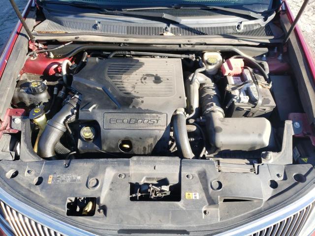 1LNHL9FTXFG603310 - 2015 LINCOLN MKS MAROON photo 11