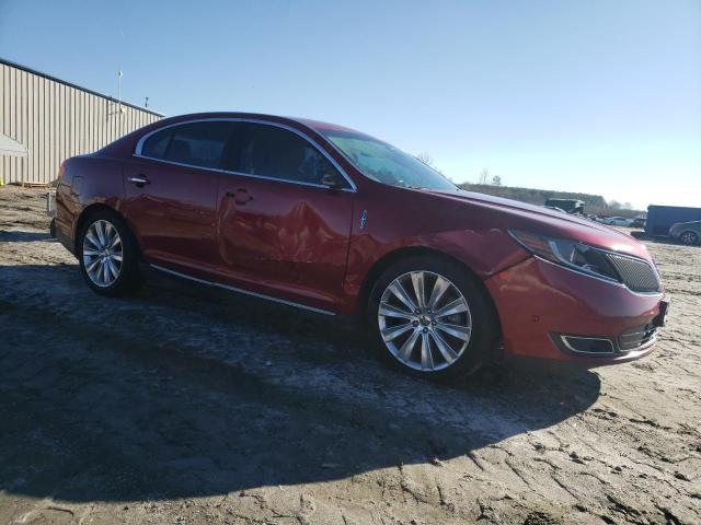 1LNHL9FTXFG603310 - 2015 LINCOLN MKS MAROON photo 4