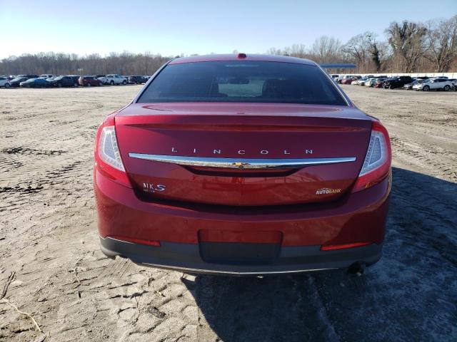 1LNHL9FTXFG603310 - 2015 LINCOLN MKS MAROON photo 6