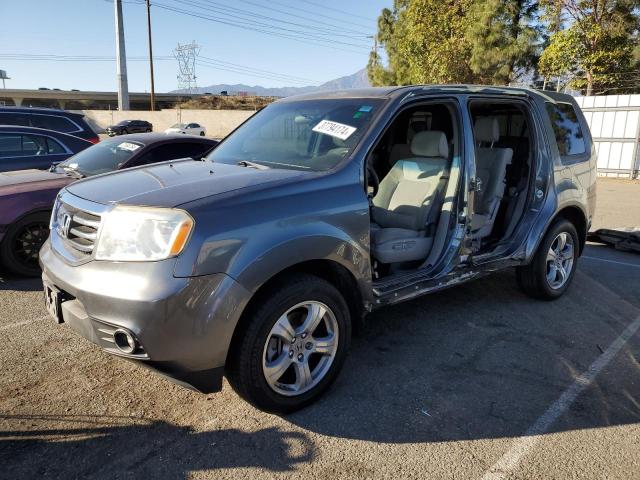 5FNYF3H45DB029236 - 2013 HONDA PILOT EX GRAY photo 1