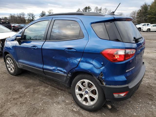 MAJ6S3GL8MC436823 - 2021 FORD ECOSPORT SE BLUE photo 2