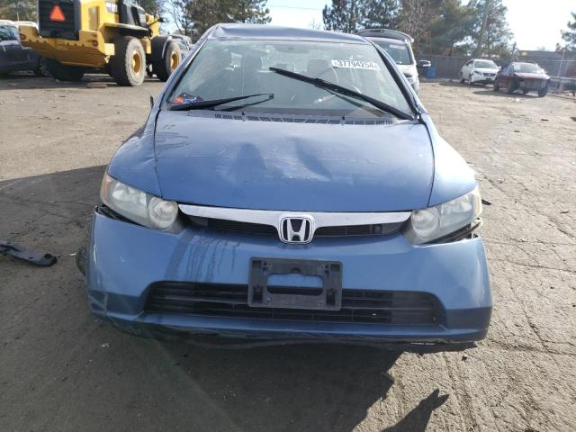 1HGFA16568L041793 - 2008 HONDA CIVIC LX BLUE photo 5