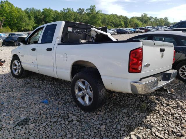 1D7HA18238S584637 - 2008 DODGE RAM 1500 ST WHITE photo 2