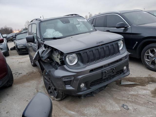 ZACNJDBB5MPM77545 - 2021 JEEP RENEGADE LATITUDE GRAY photo 4