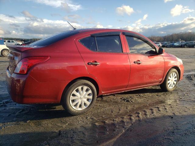 3N1CN7AP6JL840956 - 2018 NISSAN VERSA S RED photo 3