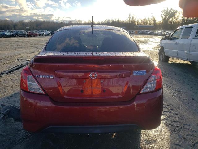 3N1CN7AP6JL840956 - 2018 NISSAN VERSA S RED photo 6