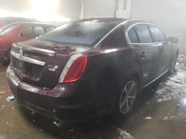 1LNHL9ER3BG604878 - 2011 LINCOLN MKS BURGUNDY photo 3