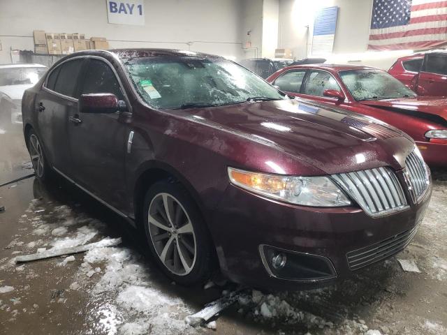 1LNHL9ER3BG604878 - 2011 LINCOLN MKS BURGUNDY photo 4