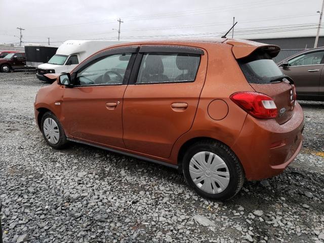 ML32A3HJ7HH005314 - 2017 MITSUBISHI MIRAGE ES ORANGE photo 2