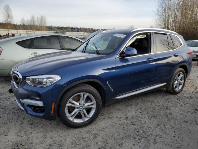 5UXTY5C03L9C45889 - 2020 BMW X3 XDRIVE30I BLUE photo 1