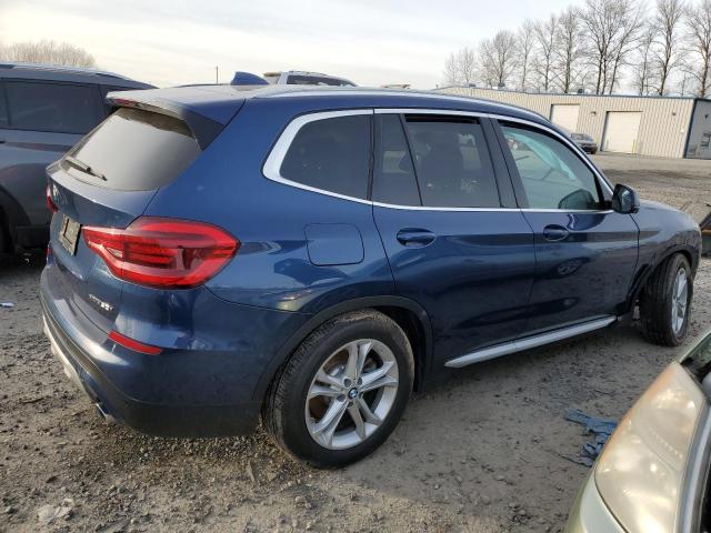 5UXTY5C03L9C45889 - 2020 BMW X3 XDRIVE30I BLUE photo 3