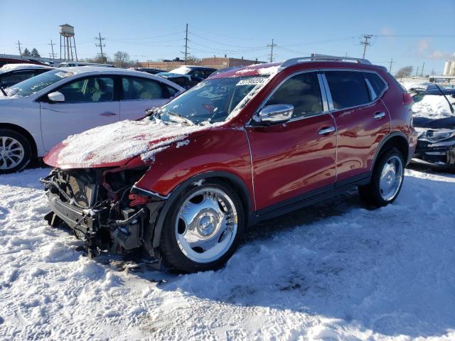 JN8AT2MV6HW267864 - 2017 NISSAN ROGUE S RED photo 1