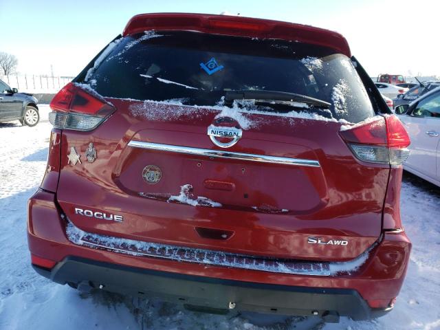 JN8AT2MV6HW267864 - 2017 NISSAN ROGUE S RED photo 6