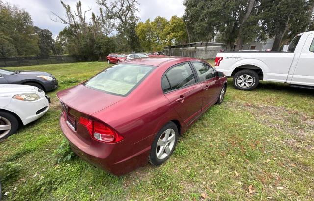 1HGFA16827L132312 - 2007 HONDA CIVIC EX RED photo 4