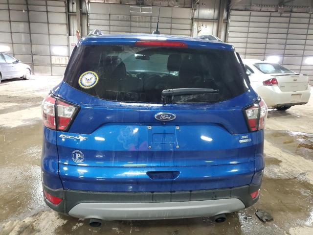 1FMCU9GD0JUB13726 - 2018 FORD ESCAPE SE BLUE photo 6