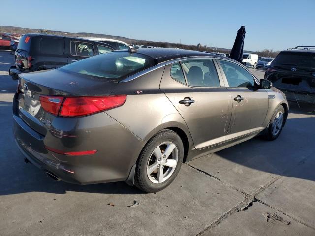 5XXGM4A70FG353691 - 2015 KIA OPTIMA LX GRAY photo 3