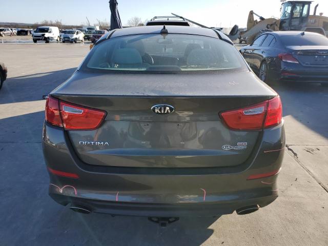 5XXGM4A70FG353691 - 2015 KIA OPTIMA LX GRAY photo 6