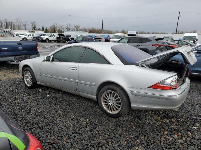 WDBPJ75J8YA002153 - 2000 MERCEDES-BENZ CL 500 GRAY photo 2