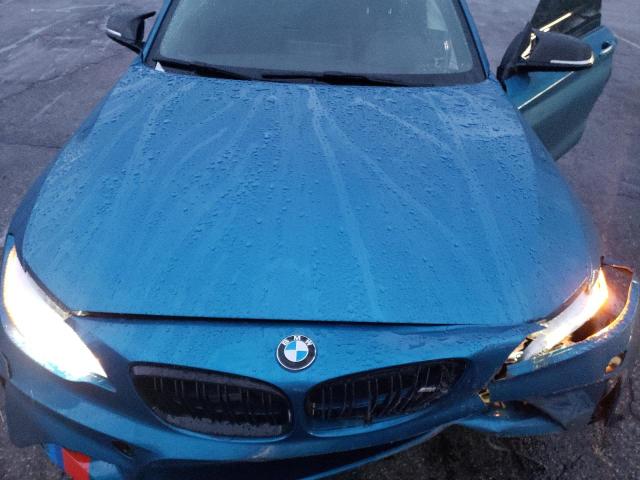 WBS1H9C54HV786675 - 2017 BMW M2 BLUE photo 11