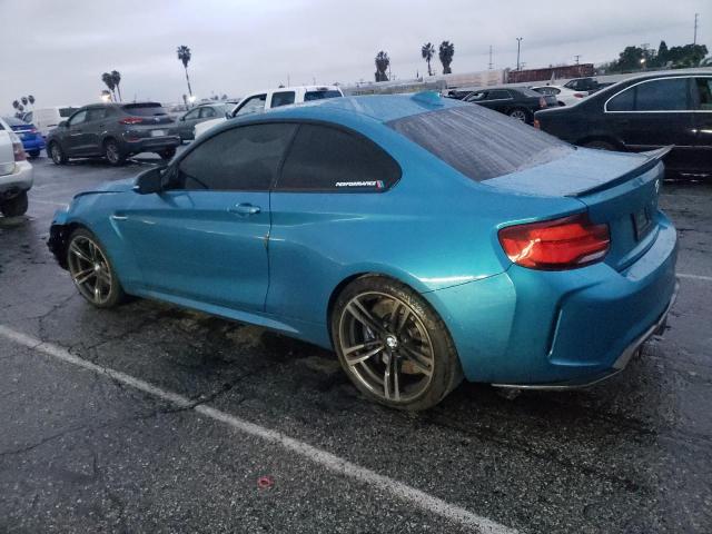 WBS1H9C54HV786675 - 2017 BMW M2 BLUE photo 2