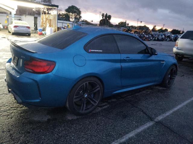 WBS1H9C54HV786675 - 2017 BMW M2 BLUE photo 3